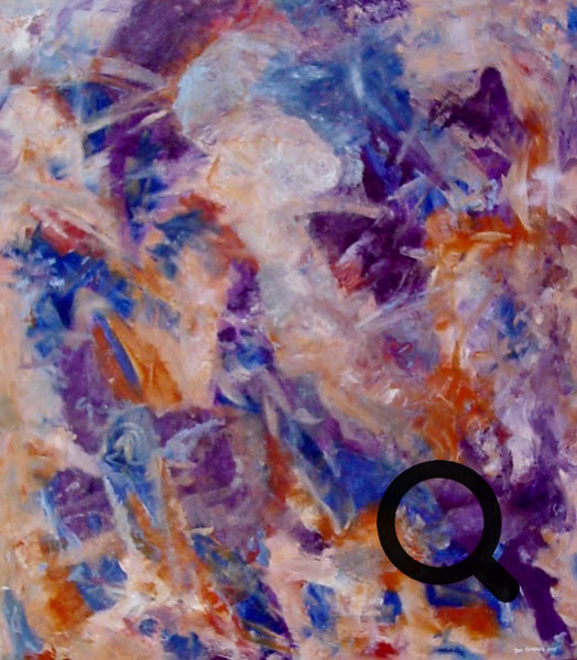 Penny oil/linen 80x100cm. 1998