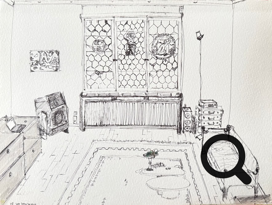 Wohnzimmer Schwarztorstrasse, Bern