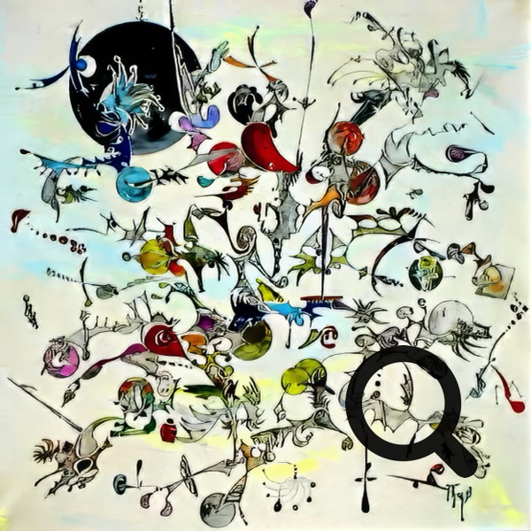 Vermis Cerebelli oil/linen 80x80  1993