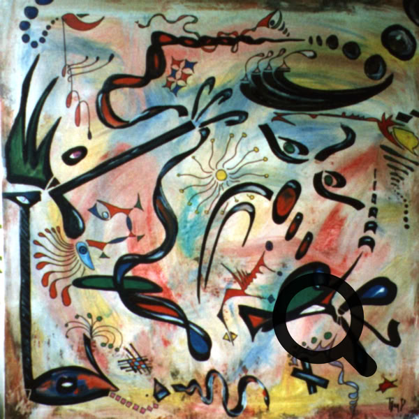 Nespole oil/linen 120x120cm. 1993