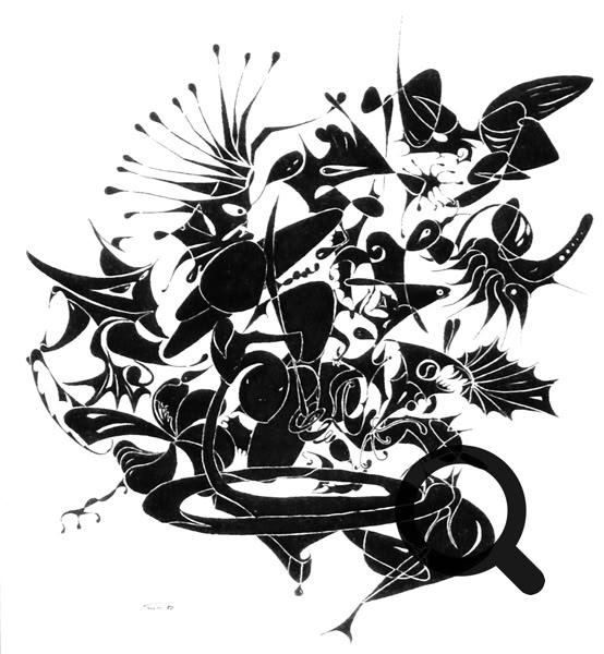 Depresiv Paper/ 30x40cm 1995