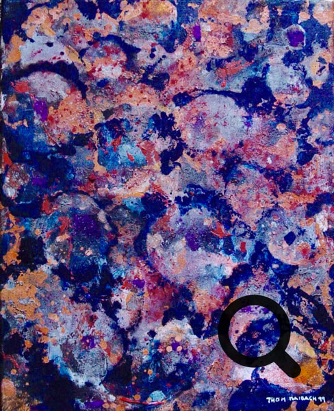 Violetta oil/linen 60x80cm. 1998 