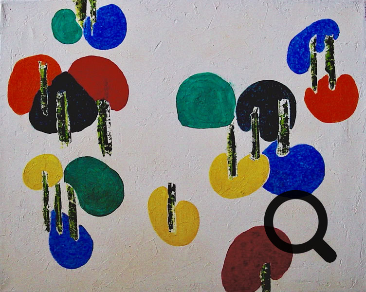 Pops oil/linen 40x50cm. 2009