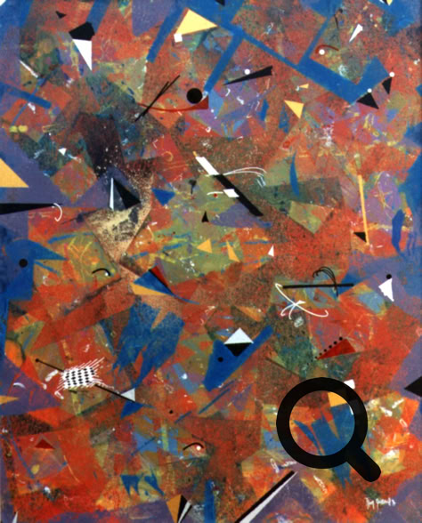Metapher oil/linen 100x80cm. 1998