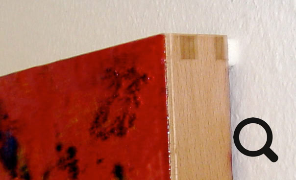 wooden box corner